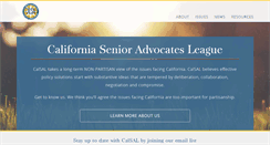 Desktop Screenshot of calsal.org